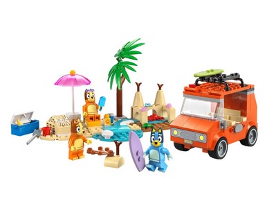 lego 2025 set 11202 Bluey's Beach Family Car Trip Les vacances et le voyage en voiture de Bluey