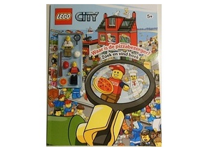 lego 2013 set AB012013NL City - Waar is de pizzabezorger? (Dutch Edition) 