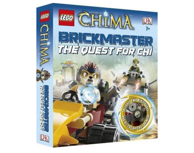 lego 2013 set b13chi15 LEGENDS OF CHIMA - Brickmaster: The Quest for CHI (Hardcover) 