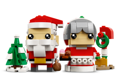 lego 2018 set 40274 Mr Claus and Mrs Claus [#33 / #34] 