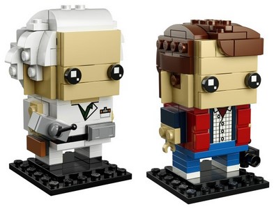 lego 2018 set 41611 Marty McFly and Doc Brown [#43 / #44] 