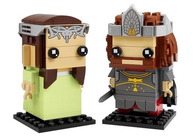 lego 2023 set 40632 Aragorn [#188] and Arwen [#187] Aragorn [#188] et Arwen [#187]