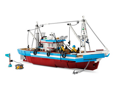 lego 2021 set 910010 Great Fishing Boat