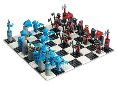 lego 2005 set G678 Knights Kingdom Chess Set 