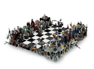 lego 2008 set 852293 Fantasy Era Castle Giant Chess Set 