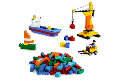 lego 2008 set 6186 Build Your Own LEGO Harbor 