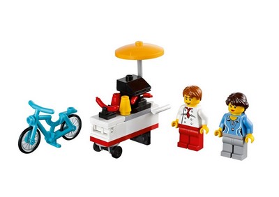 lego 2013 set 40078 Hot Dog Cart 