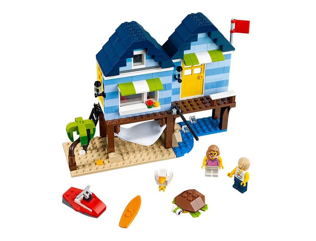 Sets LEGO - Creator - 31063 - Beachside Vacation | Minifig-pictures.be