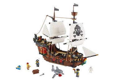 lego 2020 set 31109 Pirate Ship Le bateau pirate