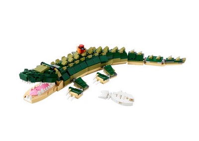 lego 2021 set 31121 Crocodile Le crocodile