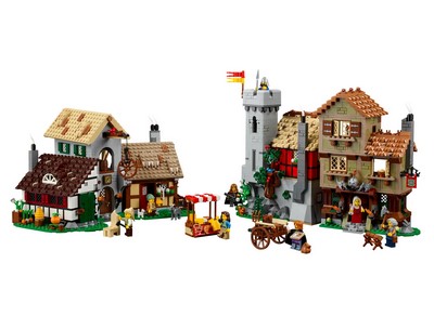 lego 2024 set 10332 Medieval Town Square