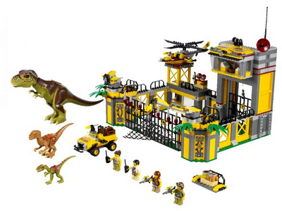 lego 2012 set 5887 Dino Defense HQ 
