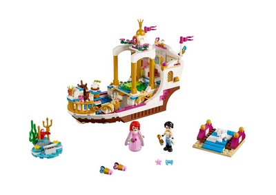 lego 2018 set 41153 Ariel's Royal Celebration Boat Mariage sur le navire royal d'Ariel