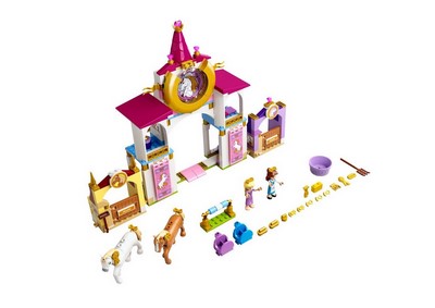 lego 2021 set 43195 Belle and Rapunzel's Royal Stables Les écuries royales de Belle et Raiponce