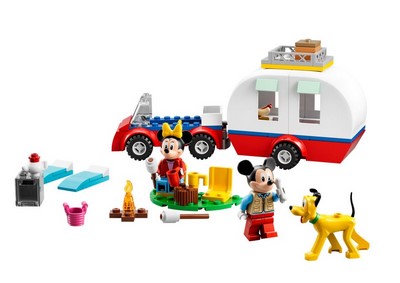 lego 2022 set 10777 Mickey Mouse and Minnie Mouse's Camping Trip Mickey Mouse et Minnie Mouse font du camping