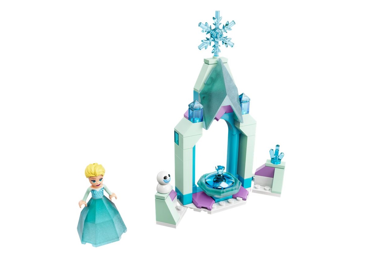lego 2022 set 43199 Elsa's Castle Courtyard La cour du château d’Elsa
