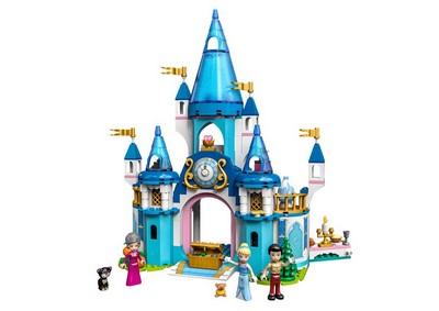 lego 2022 set 43206 Cinderella and Prince Charming's Castle
