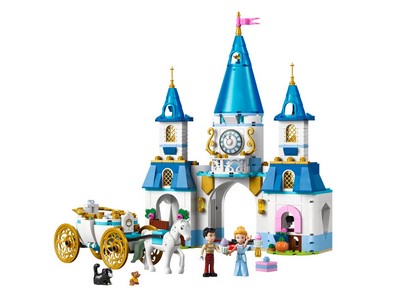 lego 2025 set 43275 Cinderella's Castle and Horse Carriage