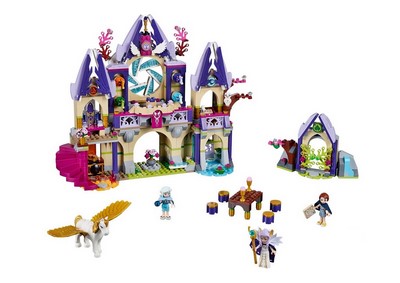 lego 2015 set 41078 Skyra's Mysterious Sky Castle Le château des cieux