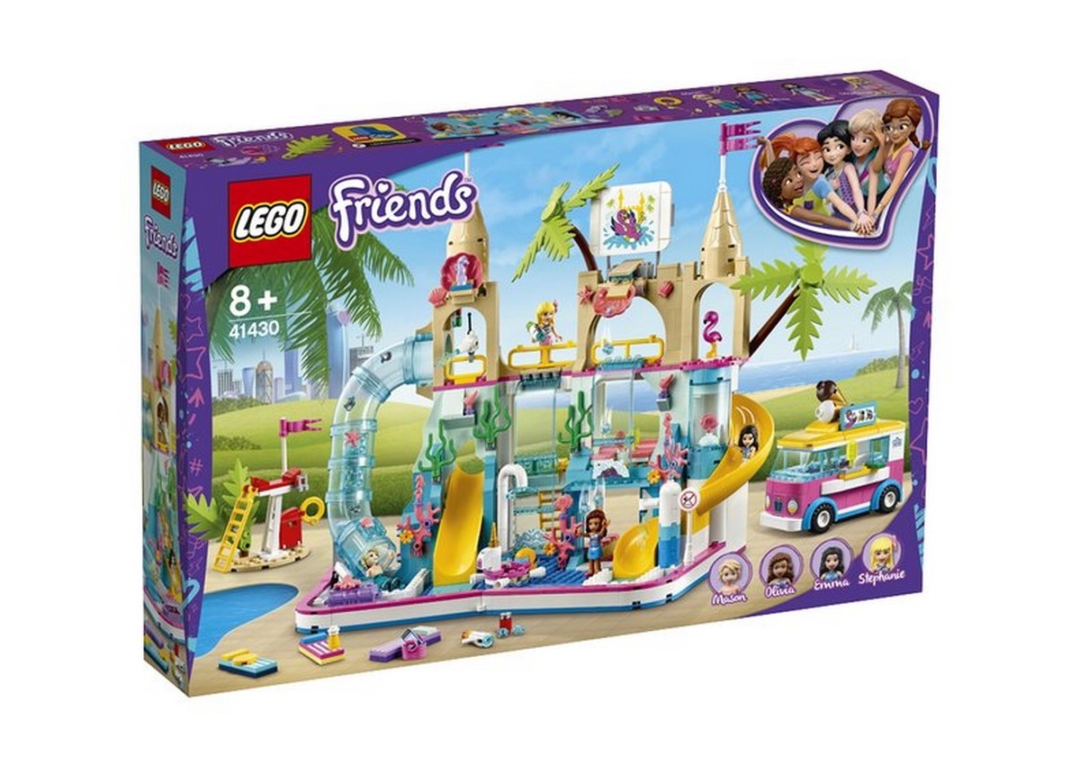 Sets Lego Friends 41430 Summer Fun Water Park Minifig Picturesbe