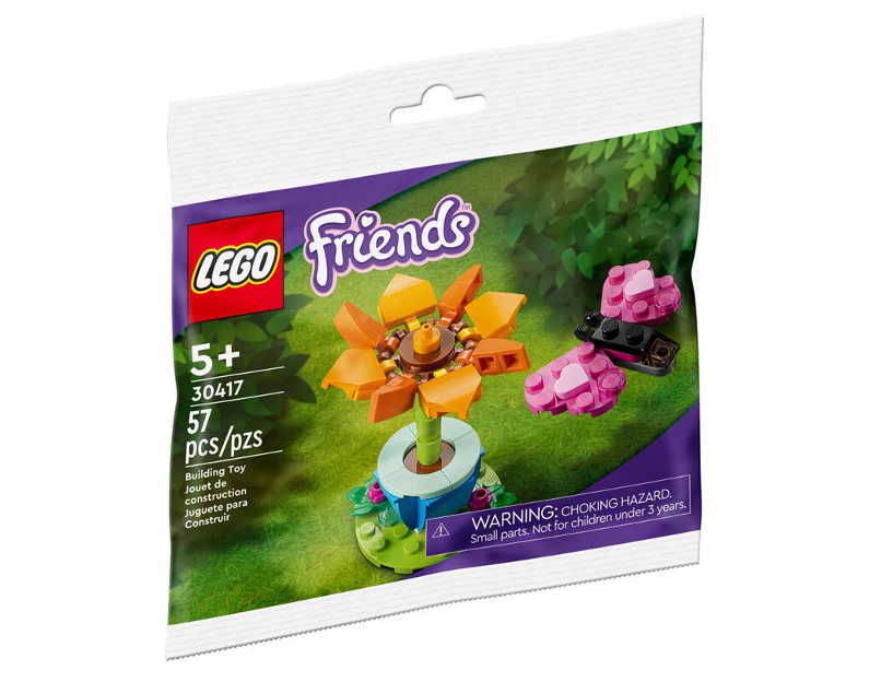 lego 2022 set 30417 Garden Flower and Butterfly 