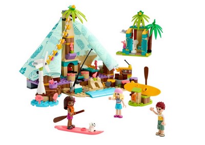 lego 2022 set 41700 Beach Glamping Camping glamour à la plage