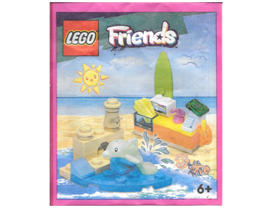 lego 2023 set 562304 Beach Shop and Dolphin paper bag