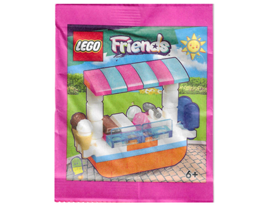 lego 2024 set 562407 Ice Cream Stall paper bag Stand de glaces