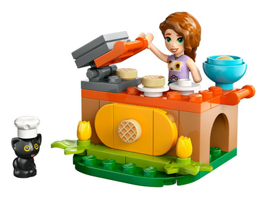 lego 2025 set 30696 Autumn's Waffle Stand paper bag