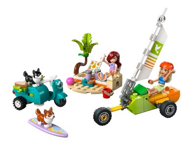 lego 2025 set 42641 Surfing Dogs and Scooter Adventure