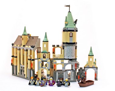 lego 2001 set 4709 Hogwarts Castle 