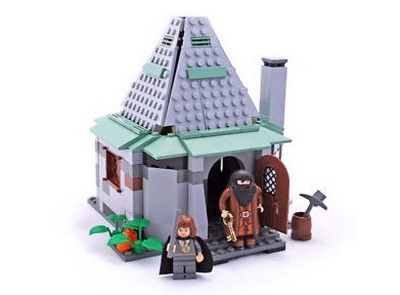 lego 2004 set 4754 Hagrid's Hut (2nd edition) 