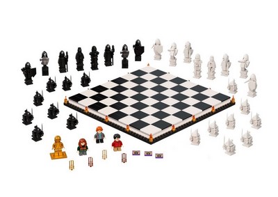 lego 2021 set 76392 Hogwarts Wizard's Chess Le jeu d’échecs version sorcier de Poudlard