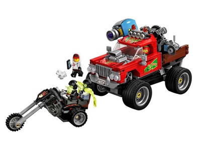 lego 2019 set 70421 El Fuego's Stunt Truck Le quad chasseur de fantômes
