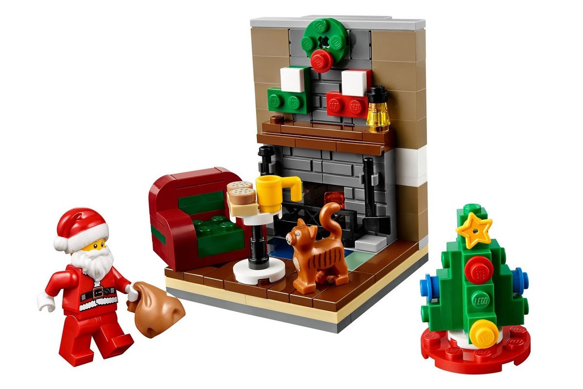 lego 2015 set 40125 Santa's Visit 