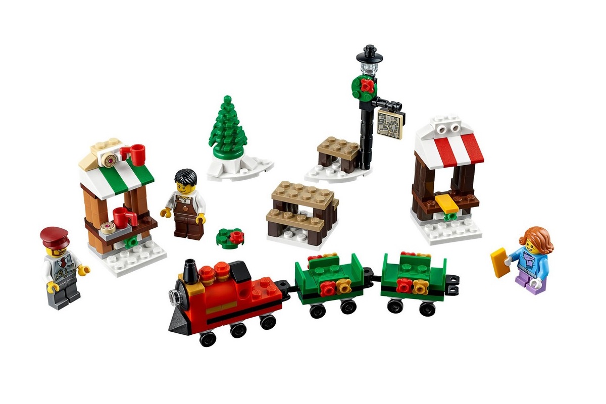 lego 2017 set 40262 Christmas Train Ride 
