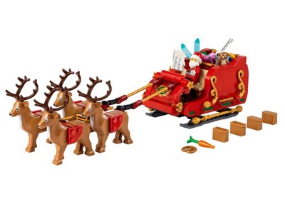 lego 2021 set 40499 Santa's Sleight