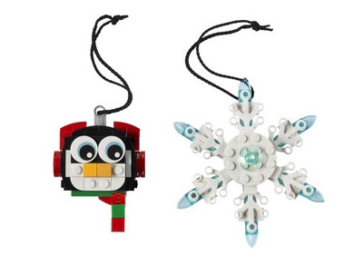 lego 2022 set 40572 Penguin and Snowflake Le pingouin et le flocon de neige