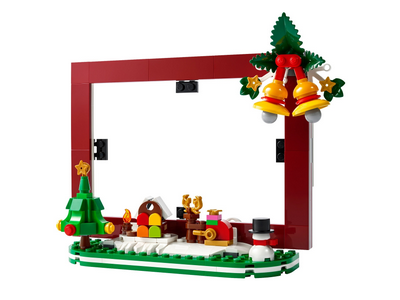 lego 2024 set 40702 Christmas Picture Frame 