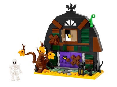 lego 2024 set 40721 Halloween Barn La grange d’Halloween