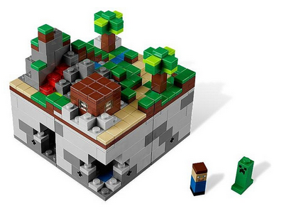 lego 2012 set 21102 Minecraft Micro World (LEGO Ideas) - The Forest 