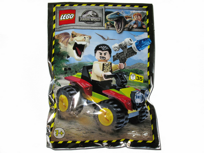 lego 2020 set 122009 Vic Hoskins with Buggy foil pack Vic Hoskins avec buggy
