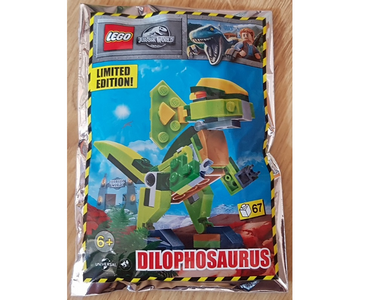 lego 2021 set 122115 Dilophosaurus Foil Pack Dilophosaurus