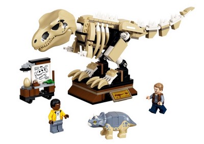 lego 2021 set 76940 T. rex Dinosaur Fossil Exhibition L’exposition du fossile du T. Rex