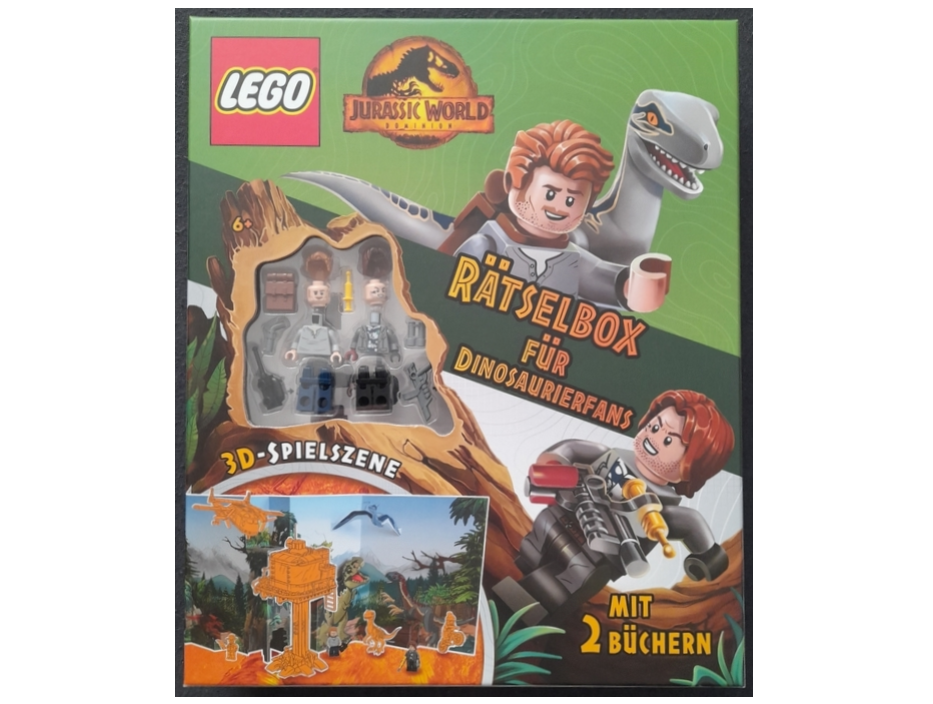 lego 2022 set b22jw06de Jurassic World - Rätselbox für Dinosaurierfans (German Edition) 