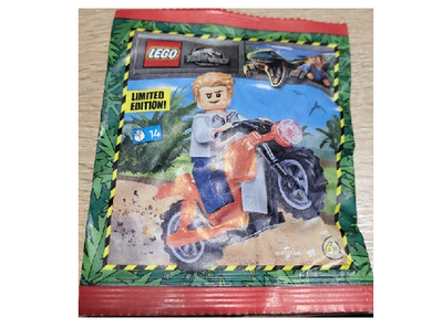 lego 2023 set 122333 Owen with Motorcycle paper bag Owen avec une moto