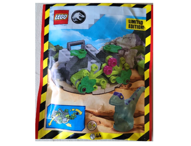 lego 2024 set 122406 Raptor with Secret Hideout paper bag Raptor avec cachette secrète