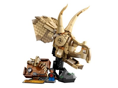 lego 2025 set 76969 Dinosaur Fossils : Triceratops Skull Les fossiles de dinosaures : le crâne du tricératops