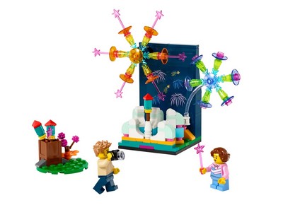 lego 2024 set 40689 Firework Celebrations Le feu d'artifice