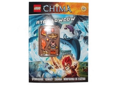 lego 2014 set b14chi01PL Legends of Chima - Activity Book (Polish Edition) 